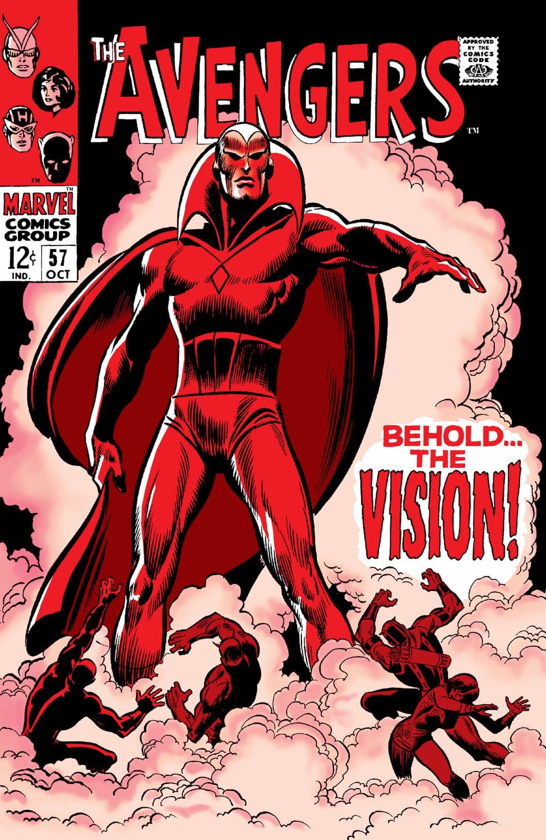 Avengers vol. 1 #57 comic cover