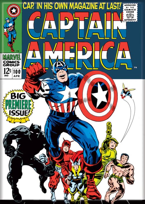 Captain America comic cover
